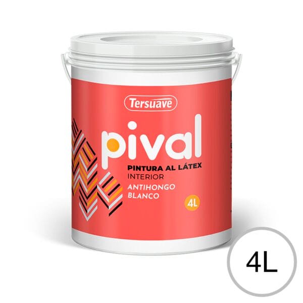 Pintura Latex Interior Pival Blanco Mate 20L TERSUAVE - Image 2