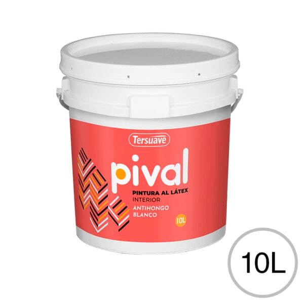 Pintura Latex Interior Pival Blanco Mate 20L TERSUAVE - Image 3