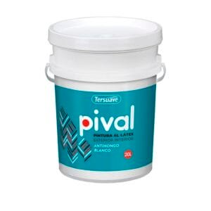 Pintura Látex Exterior Interior Pival Blanco Mate