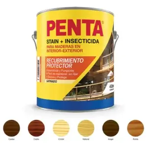 Penta Stain + Instecticida Satinado Interior/exterior