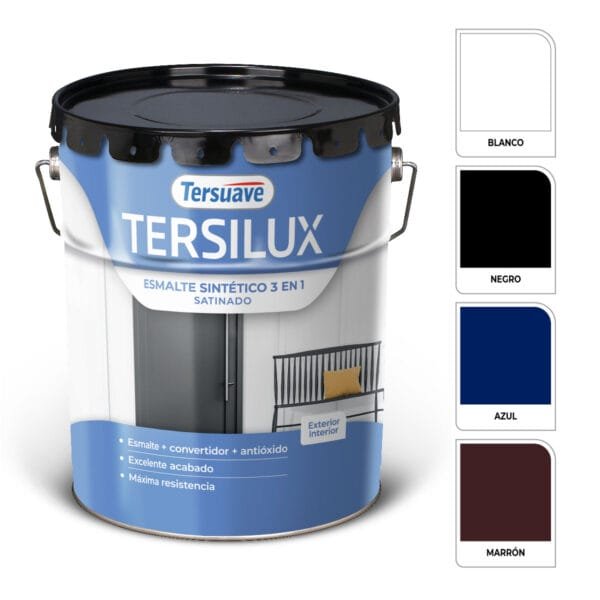Tersilux Esmalte Sintético 3 en 1 Satinado Blanco Tersuave