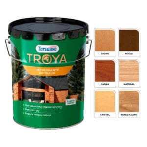 Impregnante Protector de Madera Satinado Troya