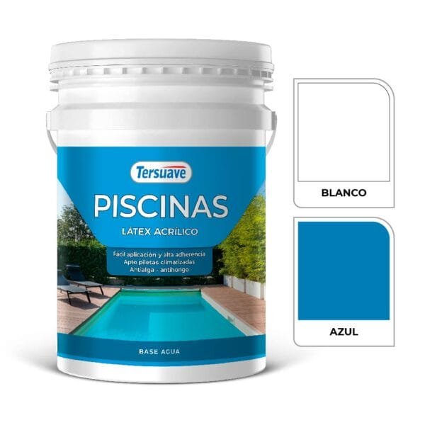 Pintura para Piletas al Agua Tersuave Azul Mate - Image 5