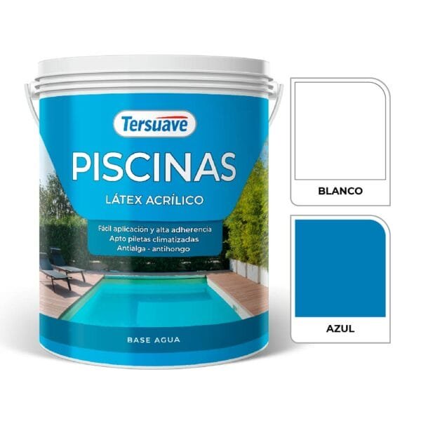 Pintura para Piletas al Agua Tersuave Azul Mate - Image 3