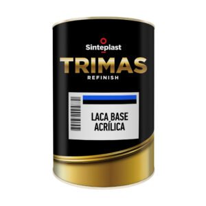 Laca Acrilica Negro Brillante Trimas Auto 1 Litro