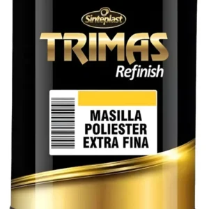 Masilla Extra Fina Trimas X 1kg. Poliéster Finish Sinteplast